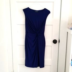 Ralph Lauren size 8 royal blue sleeveless dress